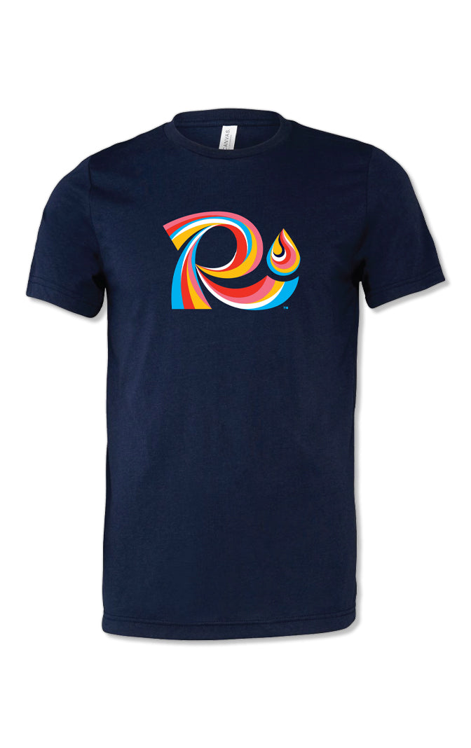 Raindrop Shirt - Navy – Richard's Rainwater