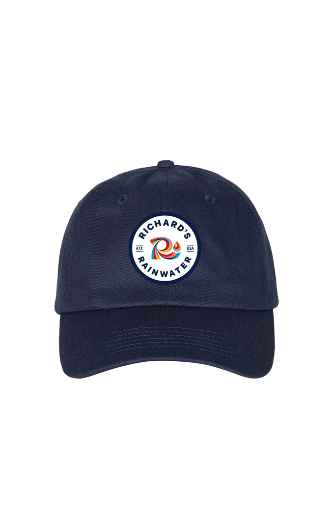Dad Hat with Patch - Navy